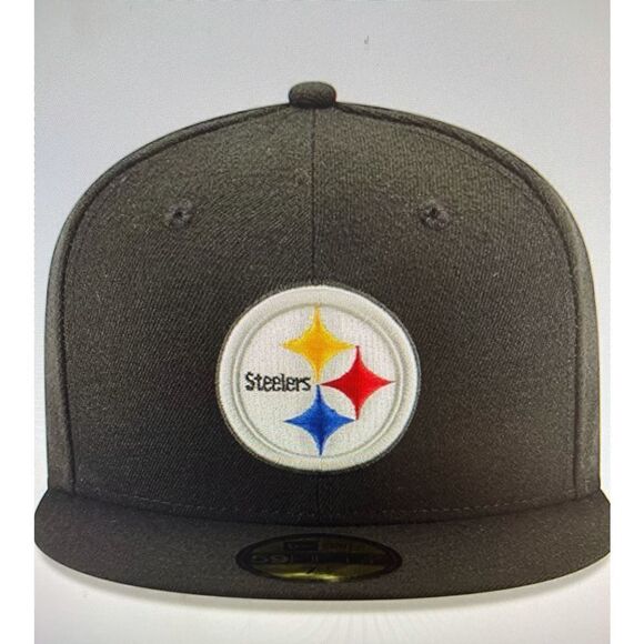 Pittsburgh Steeler Truckers Hat By New Era Size 7 1/8 New - Picture 1 of 3